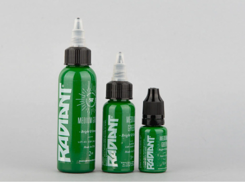 RADIANT COLORS MEDIUM GREEN 15ML