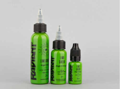 RADIANT COLORS LIME GREEN 15ML