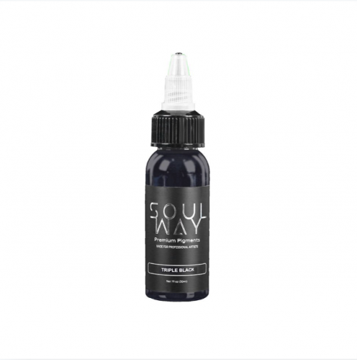 SOULWAY INK TRIPLE BLACK 1oz (30ml)