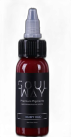 SOULWAY INK 1 OZ RUBY RED