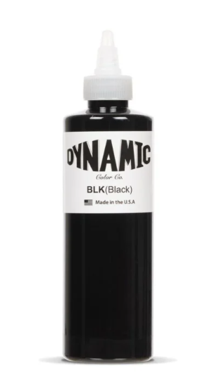 DYNAMIC BLACK TATTOO INK 8 OZ