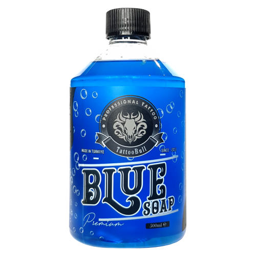 TattooBull Blue Soap 500 ml. Temizleme Solüsyonu