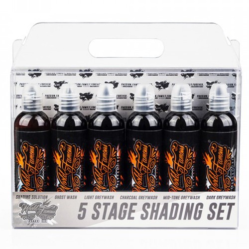 WORLD FAMOUS FIVE STAGE SHADING SET 120ml / 4oz 2