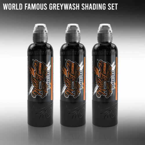 WORLD FAMOUS 3 BOOTTLE GREYWASH SET 4OZ / 120ML 2