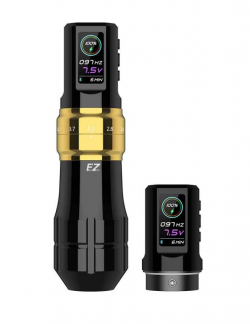 EZ P3 PRO WIRELESS PEN TATTOO MACHINE- MATTE GOLD 2