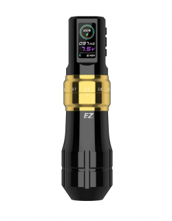 EZ P3 PRO WIRELESS PEN TATTOO MACHINE- MATTE GOLD